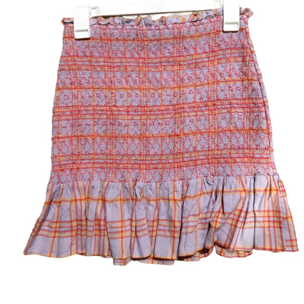 Urban Outfitters Pink Purple Bubble Mini Skirt - Picture 2 of 3